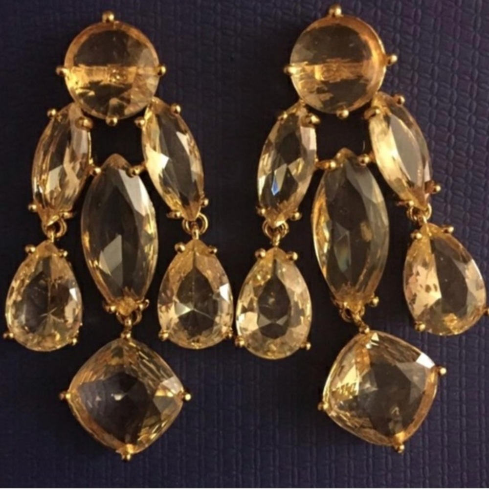NEW Kate Spade ♠️ Chandelier Earrings W. Dustbag - Picture 2 of 7